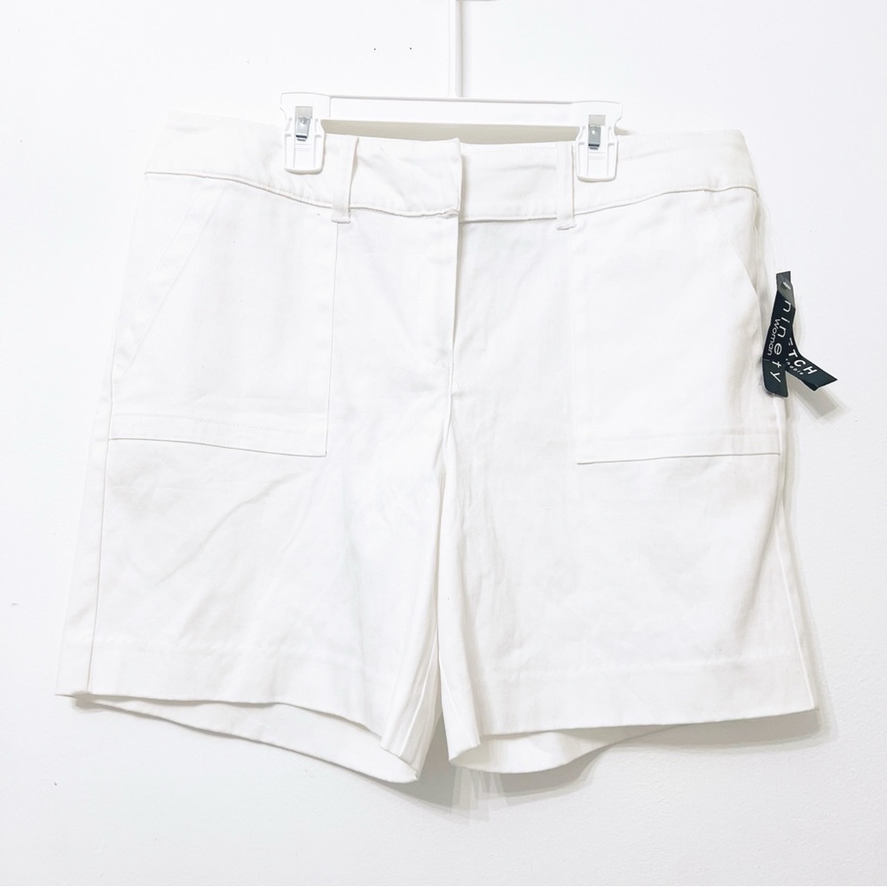 🖤Ninety Classic | White stretch shorts